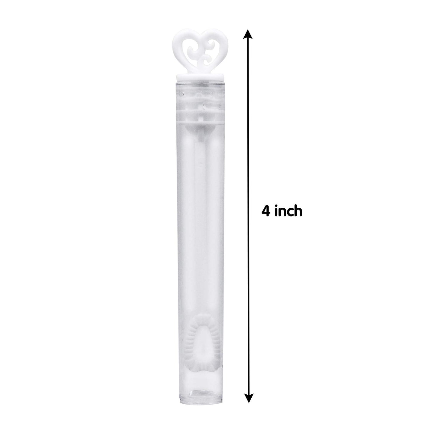 JOYIN 72PCS Mini Bubble Wands Bulk, Summer Toy, Party Favor, Birthdays, Photo Prop Decorations, Gift, Circle & Heart Shapes for Kids