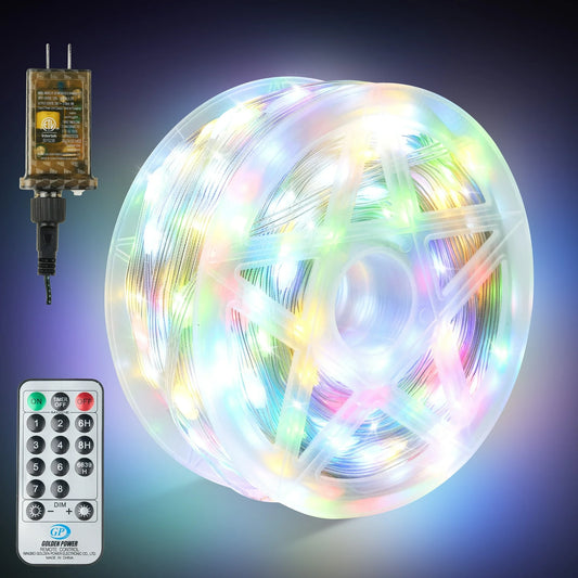 Joyfy 600 Led Christmas Lights,198 FT Christmas Lights with Remote Outdoor Decorations,Christmas Tree Lights with 8 Modes Timer for Holiday Xmas Party