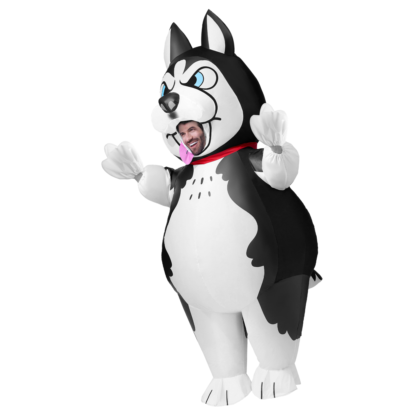 Syncfun Inflatable Costumes for Kids, Full Body Husky Blow Up Costumes for Halloween Party Dress Up Cosplay