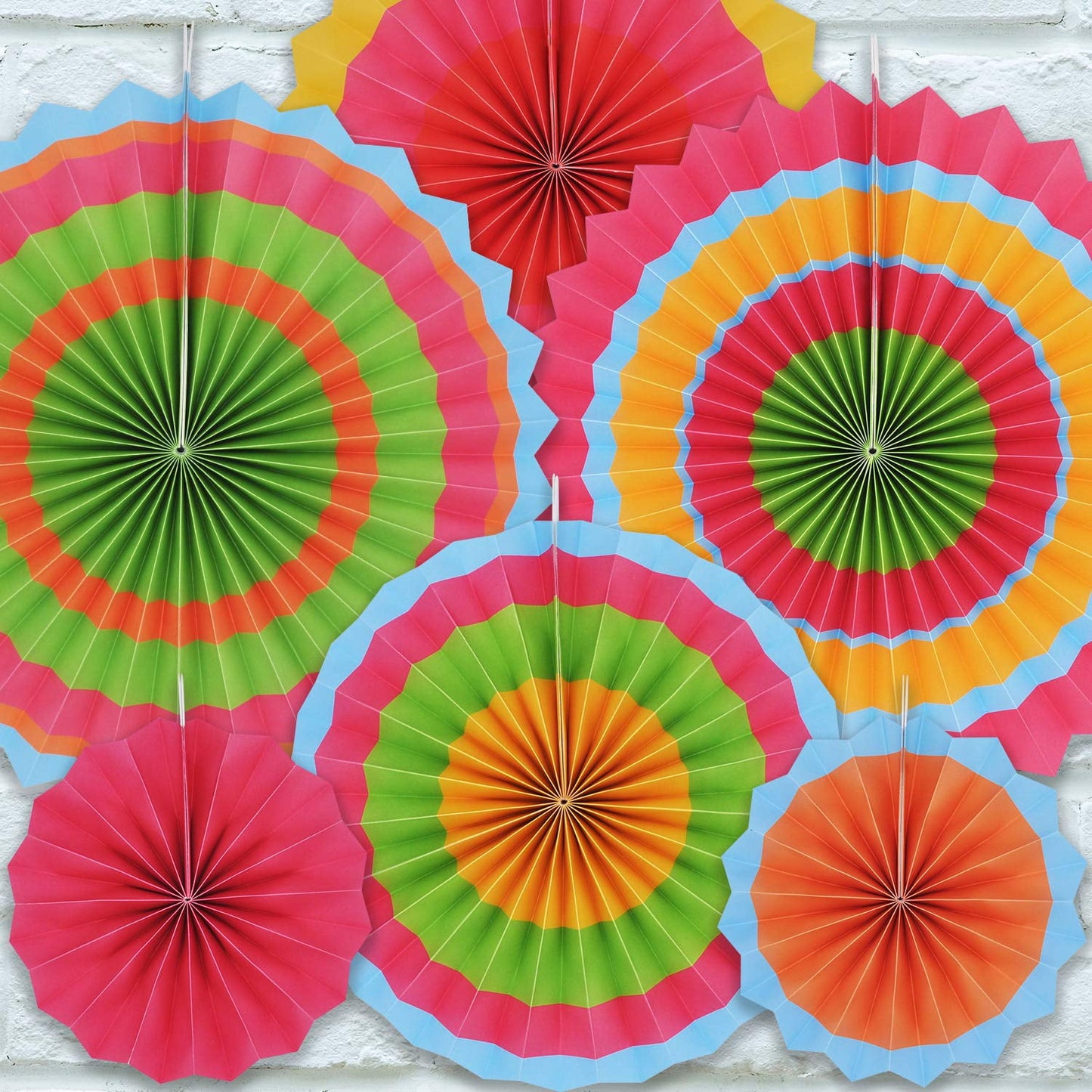 6 Cinco De Mayo Carnival Honeycomb Table Centerpiece 8.5-inch Party Decoration for Entertainment Carnival Taco Party Supplies