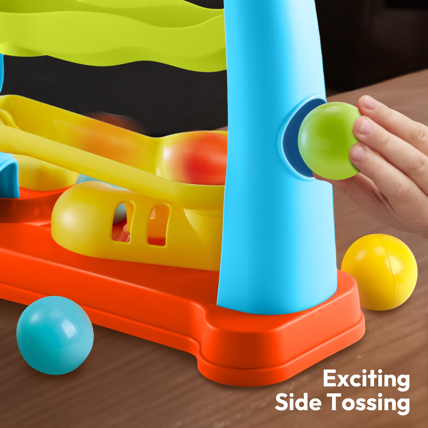 lalalark Pound A Ball Toys for Toddler, Stacking, Learning, Active, Early Developmental Hammer Montessori Toys