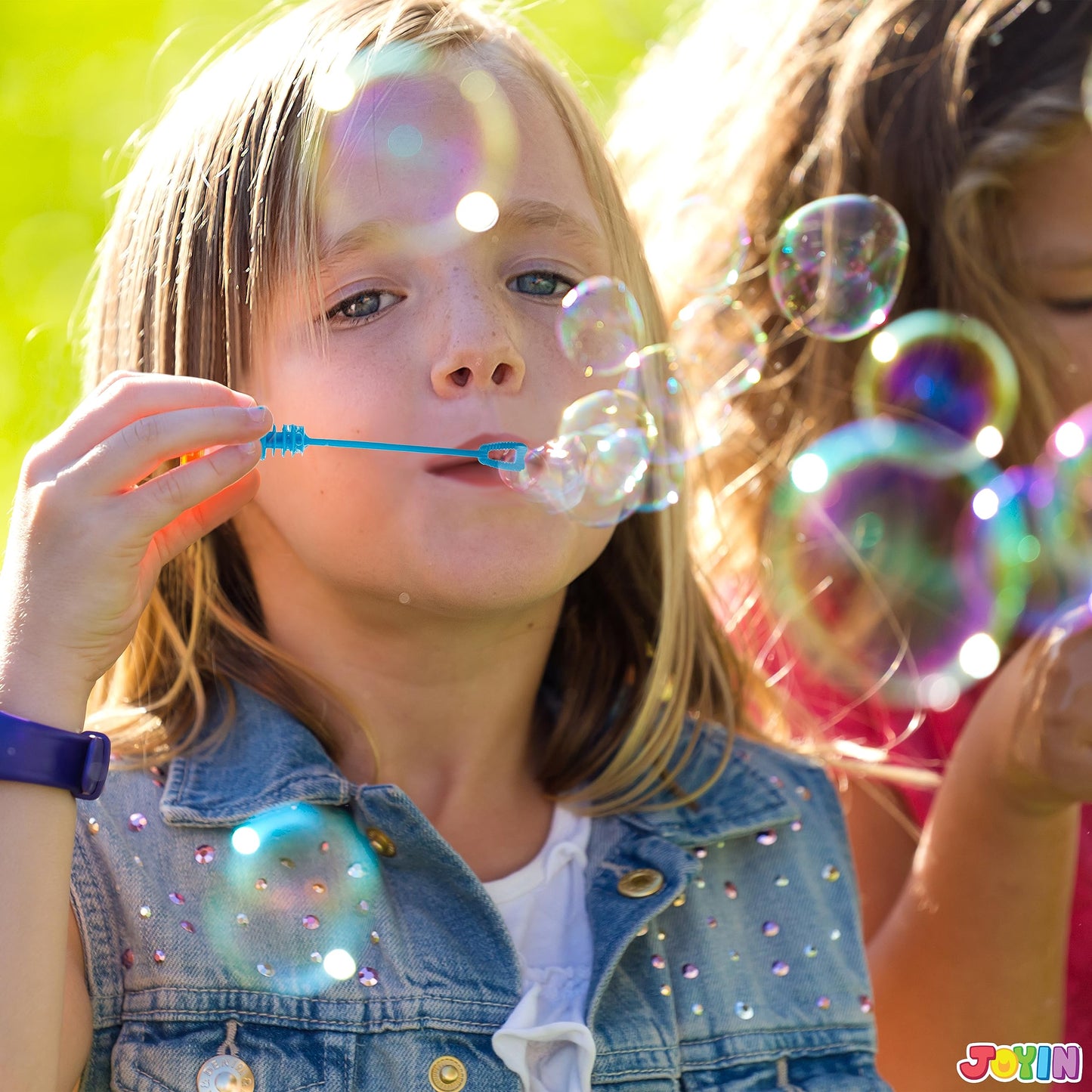 Syncfun 36 Pcs Halloween Bubble Wands,Halloween Toys for Kids,Halloween Party Favors Games,Halloween Treat Bag Fillers Prizes Goodies,Classroom Halloween Decorations
