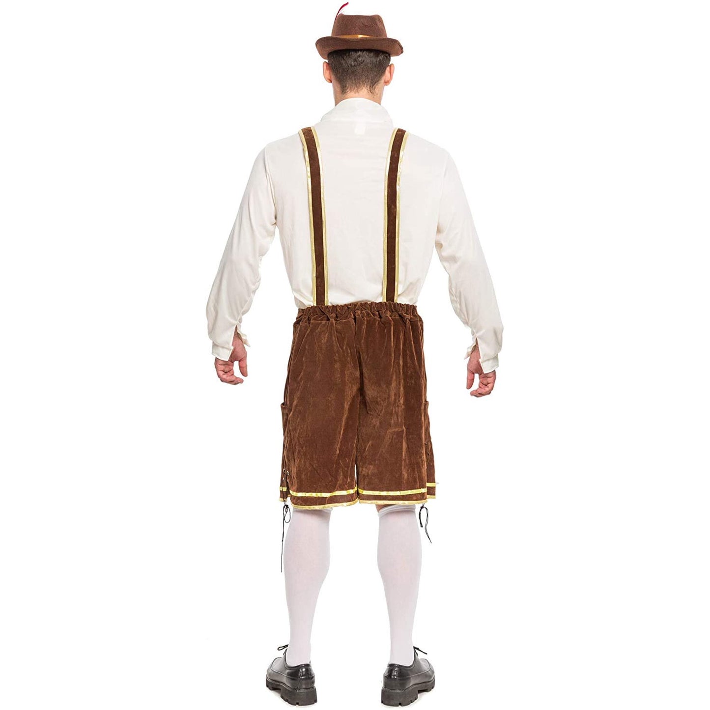 Syncfun Men's German Bavarian Oktoberfest Costume Set for Halloween Dress Up Party and Beer Festival