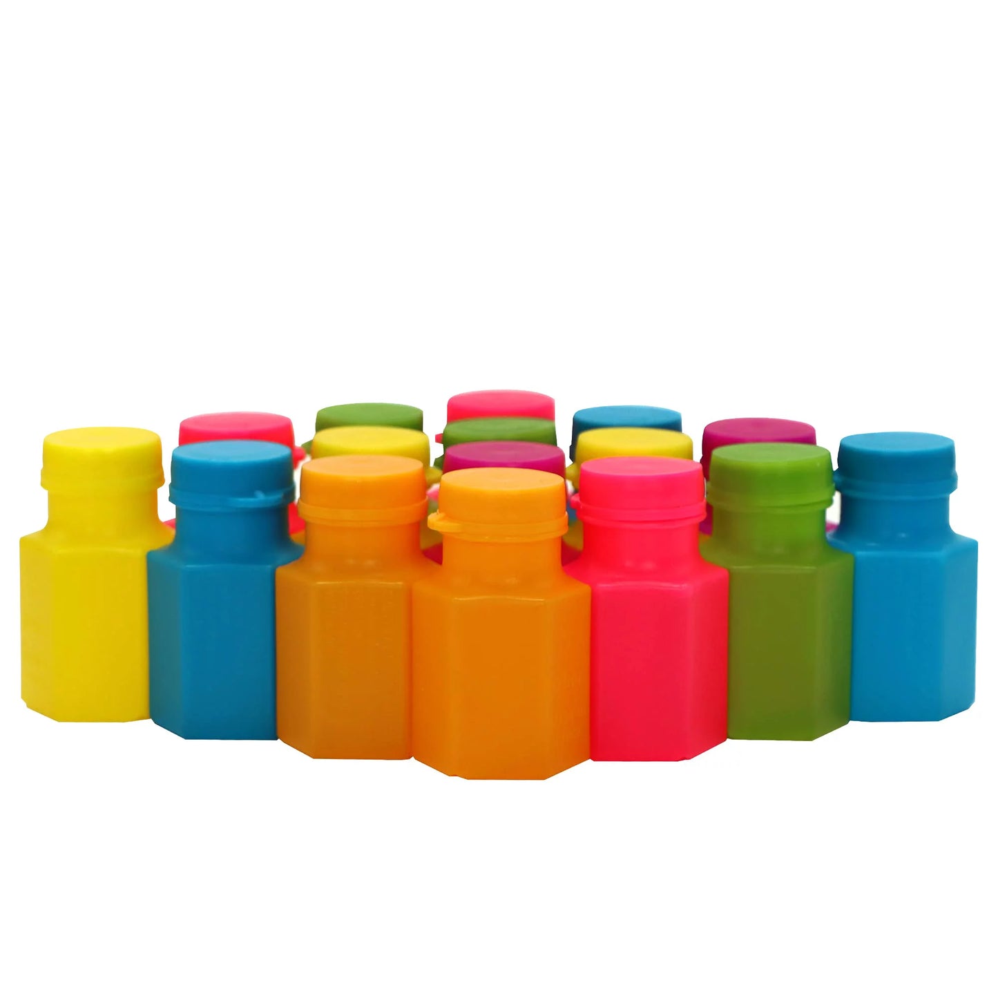 JOYIN 24 pcs Mini Bubble Bottles with Wand Assortment for Kids, Bubble Blower for Bubble Blaster Party Favors, Summer Toy, Birthday, Outdoor & Indoor Activity, Bath Time