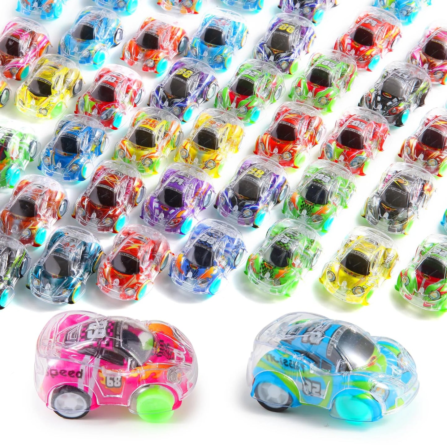 60 Pcs Mini Cars Party Favors