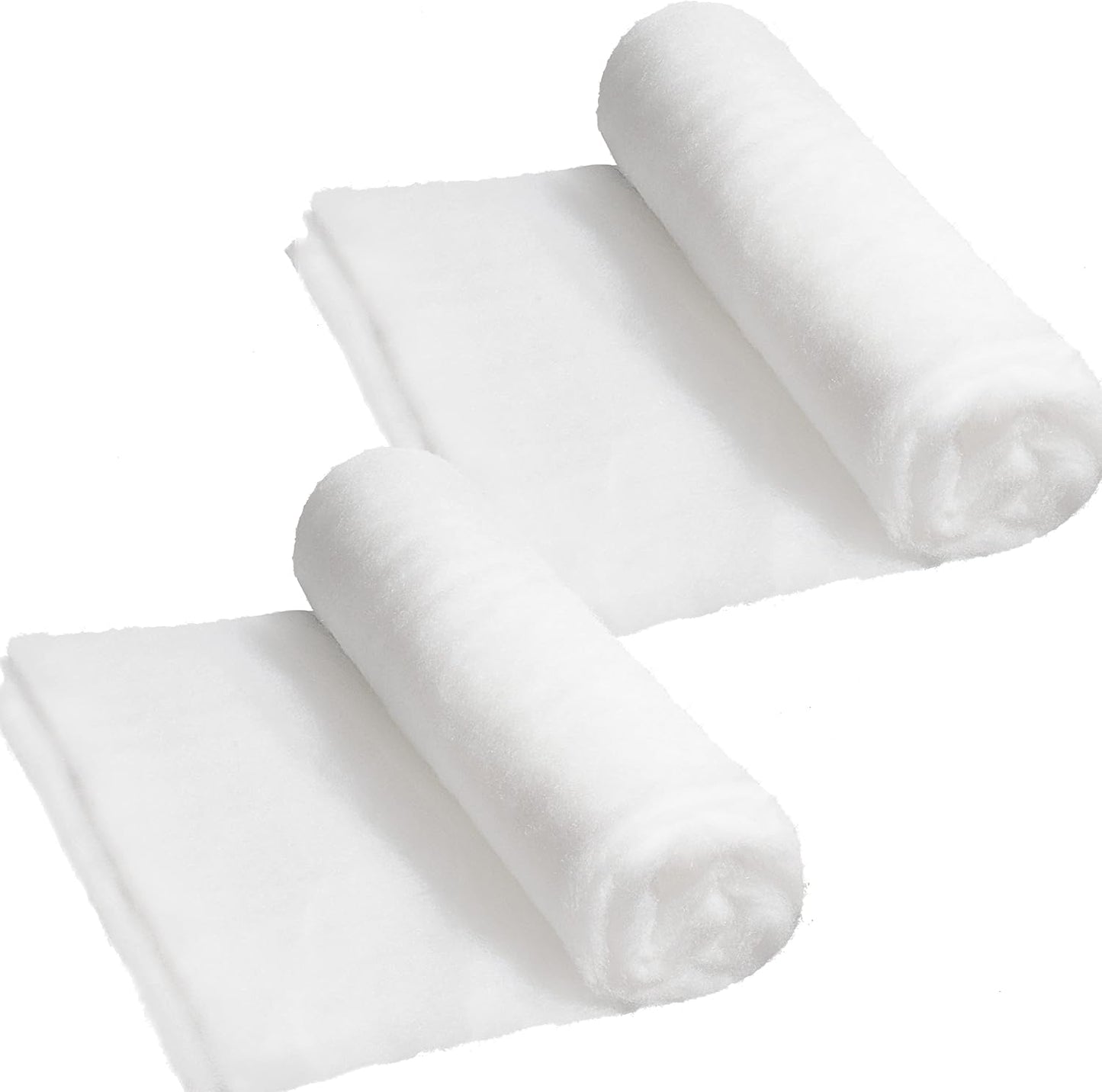 Joyfy Christmas Snow Blankets Roll (1 Pcs), 15 in x 10Ft Soft Thick Artificial Snow Blanket, Snow Rolls, Snow Sheets, Fake Snow Cotton Fabric for Christmas Holiday Winter Decoration
