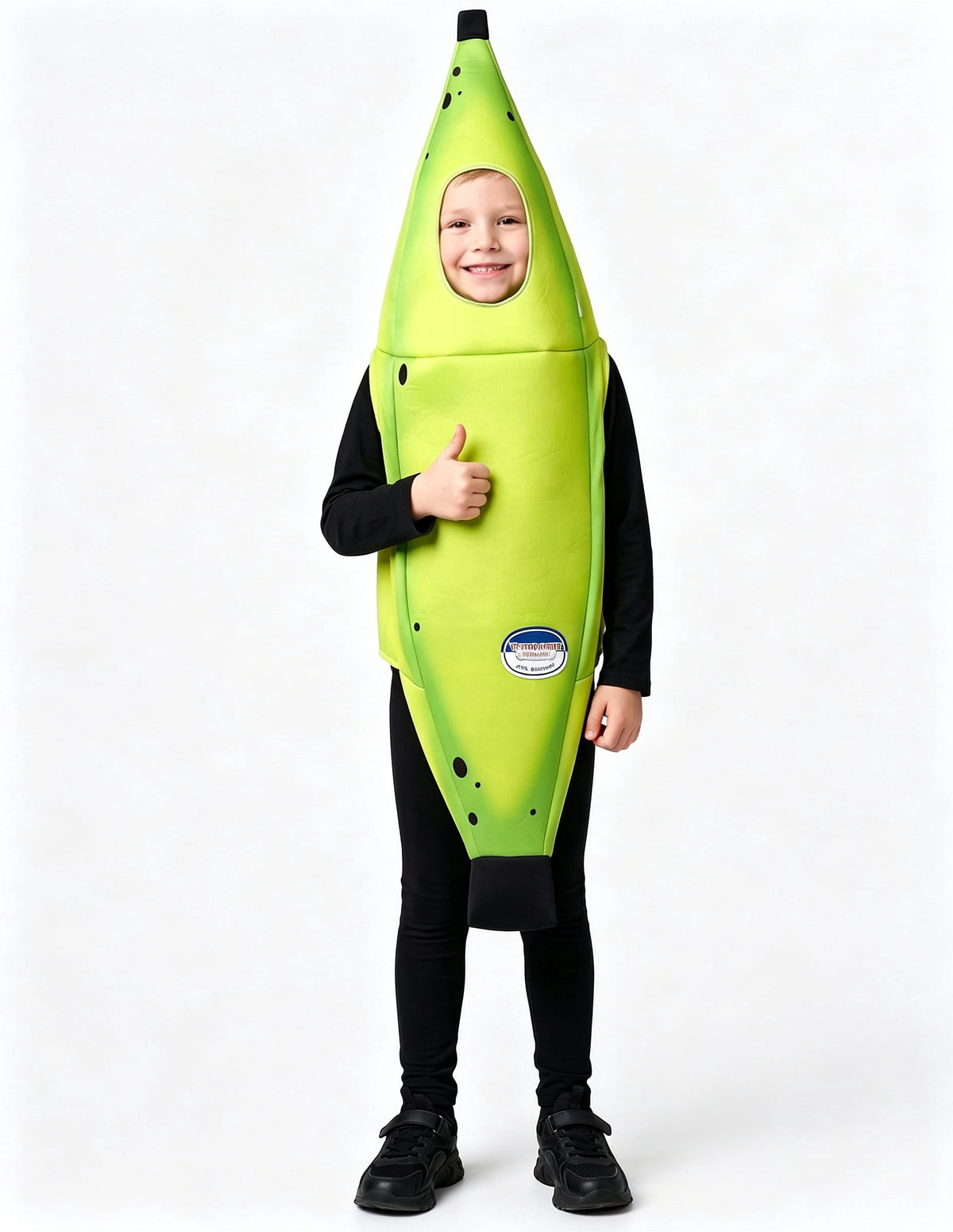 Joyfy Halloween Banana Costume for Kids Funny Fruit Costume Banana Halloween Fancy-Dress Costume for Themed Party Cosplay