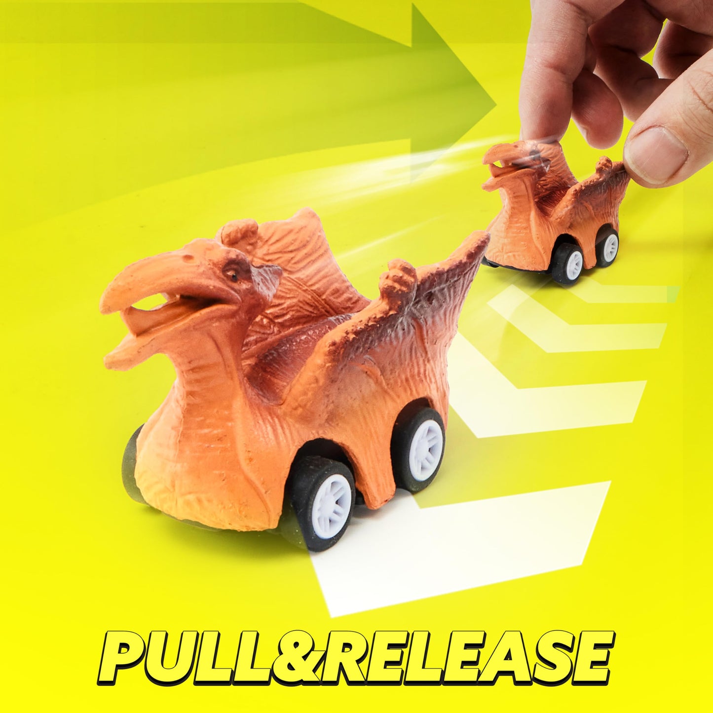 SYNCFUN 13 in 1 Dinosaur Toys, Dinosaur Truck with 12 Pull Back Cars, Dinosaur Cars Set, Birthday Gifts Toys for 3 4 5+ Year Old Boy, Transport Carrier Truck for Toddlers 2-4 Years