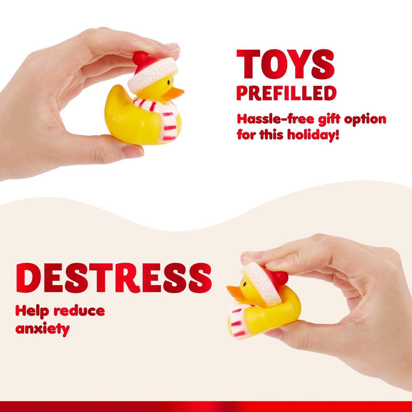 24 PCS Christmas Rubber Ducks- Advent Calendar