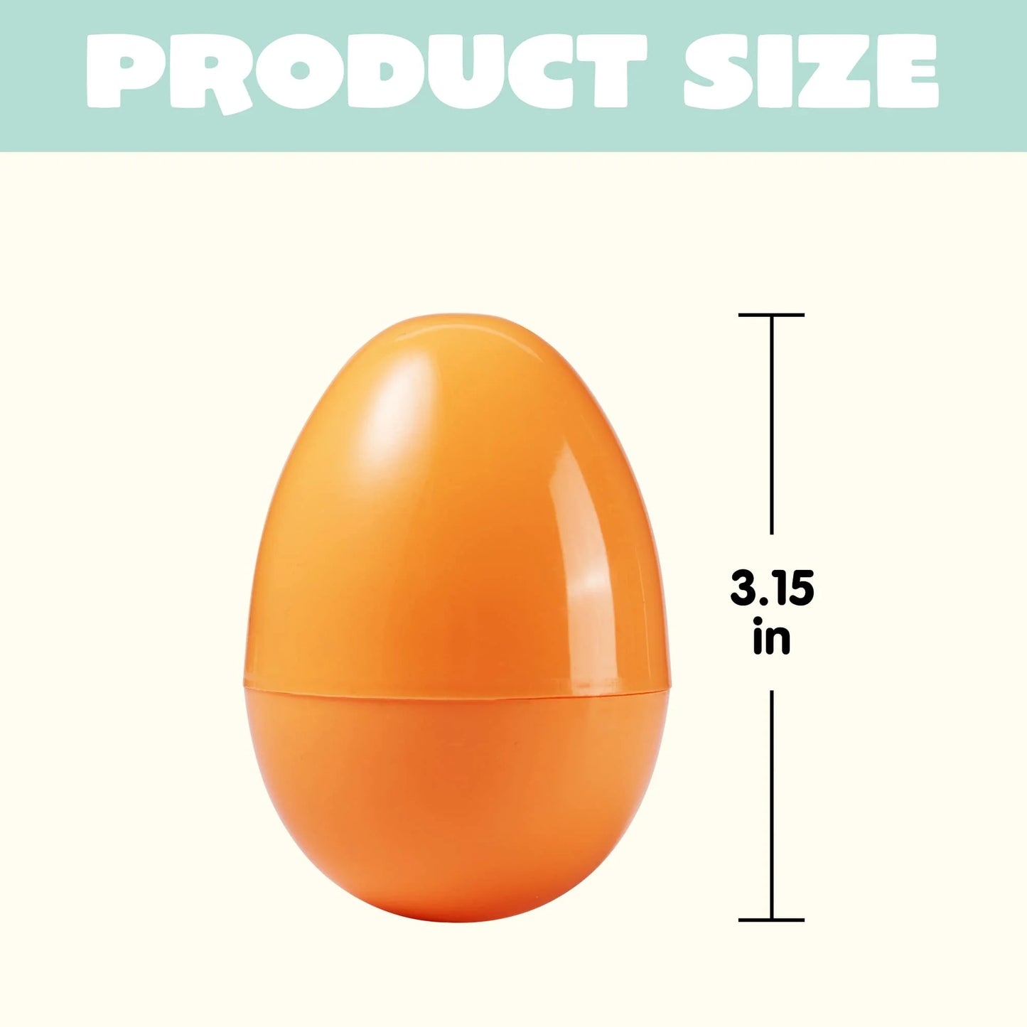 JOYFY 100 Pieces 3.15 Inch Pastel Easter Eggs + 2 Gold Eggs, Empty Easter Eggs Fillable, Colorful Plastic Eggs in Bulk for Easter Hunting