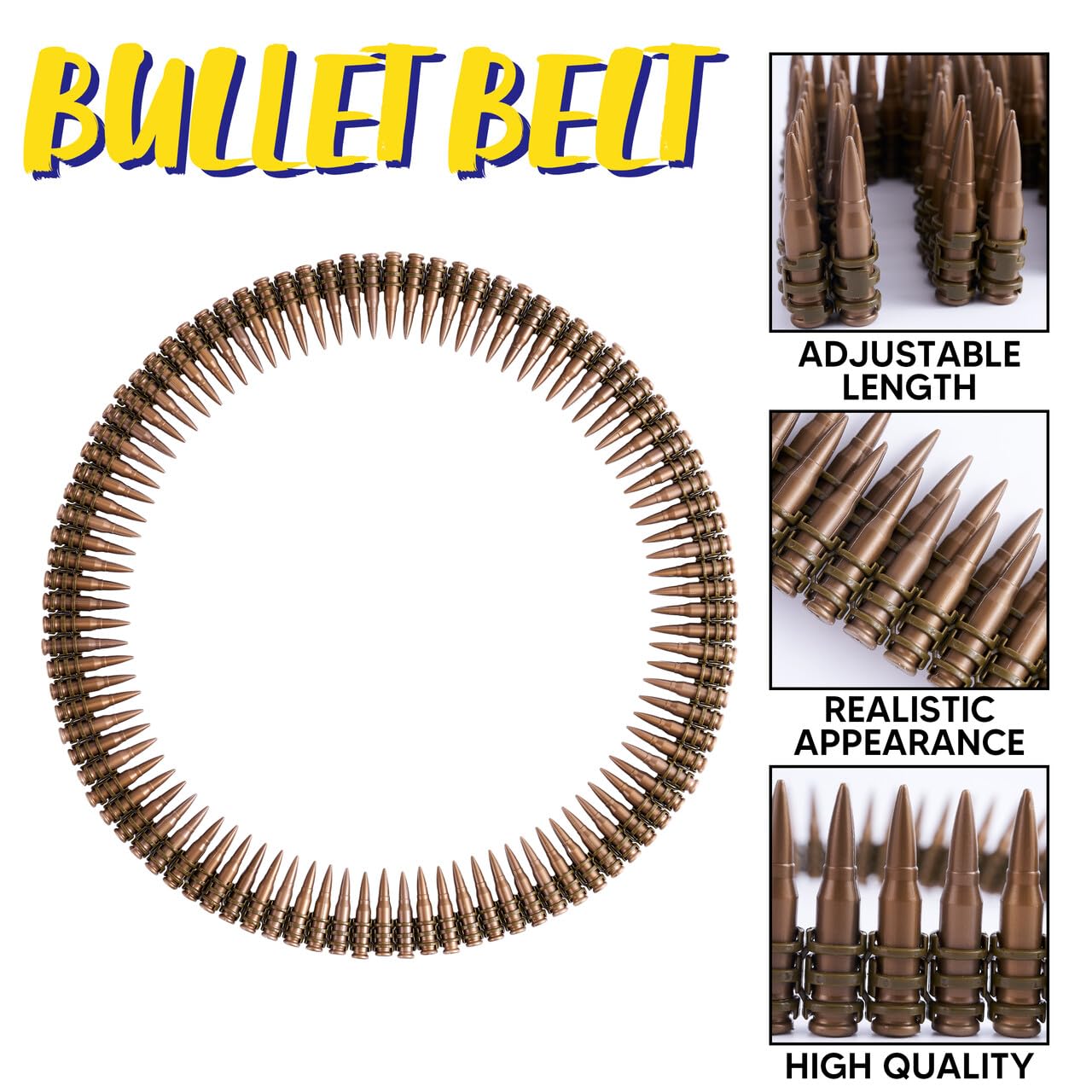 JOYIN 3 Pcs Halloween Ammo Costume Accessories