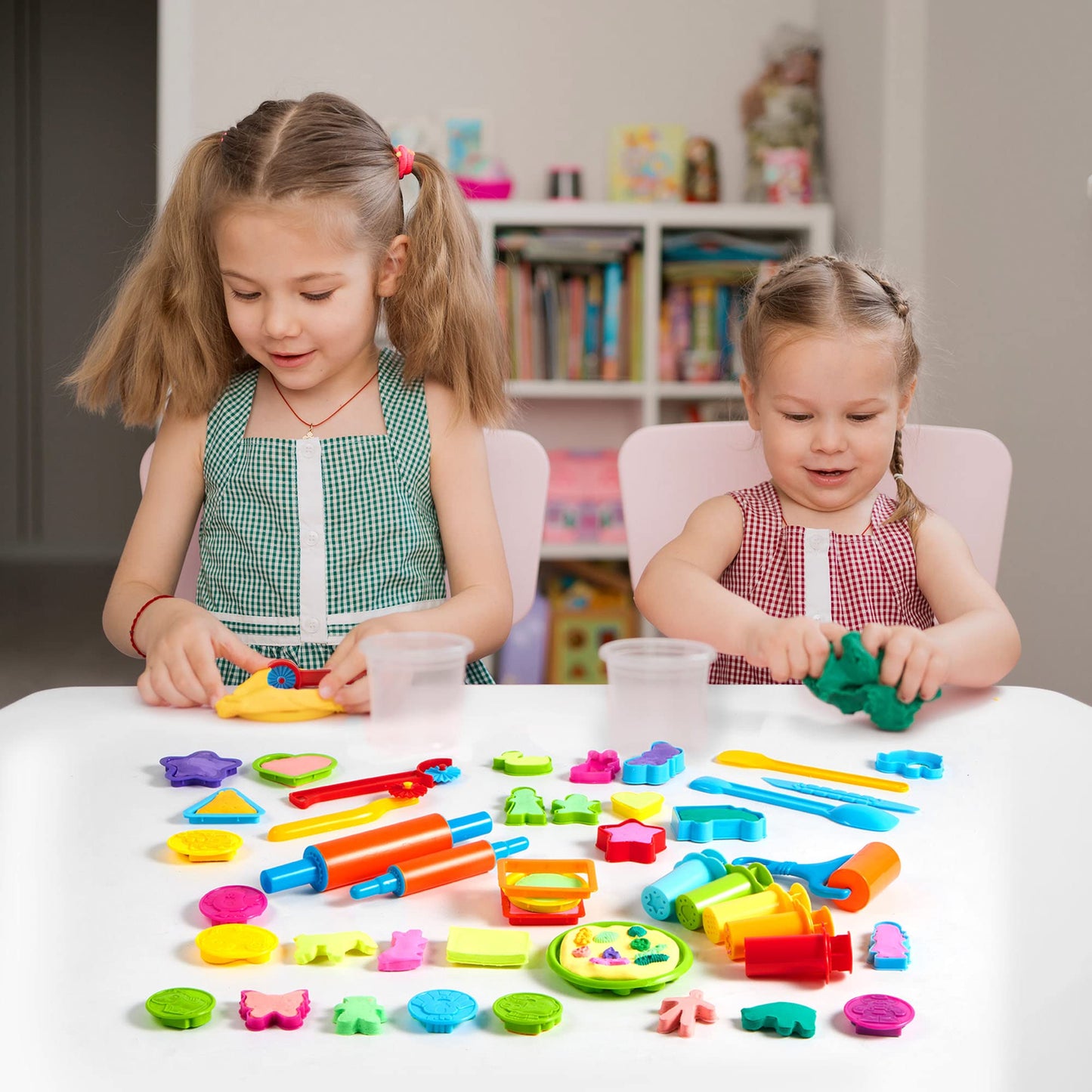 Synfun 44 Pieces Play Dough Accessories Set