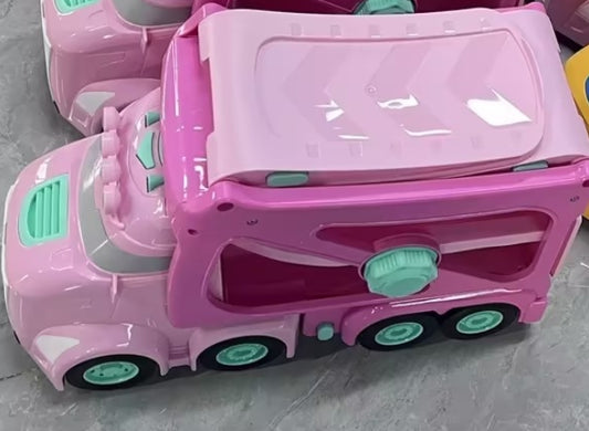 JOYFY Girls Themed Toddler Carrier Truck