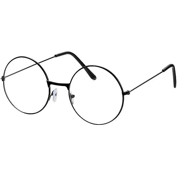 SYNCFUN Halloween Wizard Glasses,Round Glasses Magic Costume Movie Themed Costume Glasses for Kids Posing Props Masquerade Costume Birthday Party Cosplay Supplies