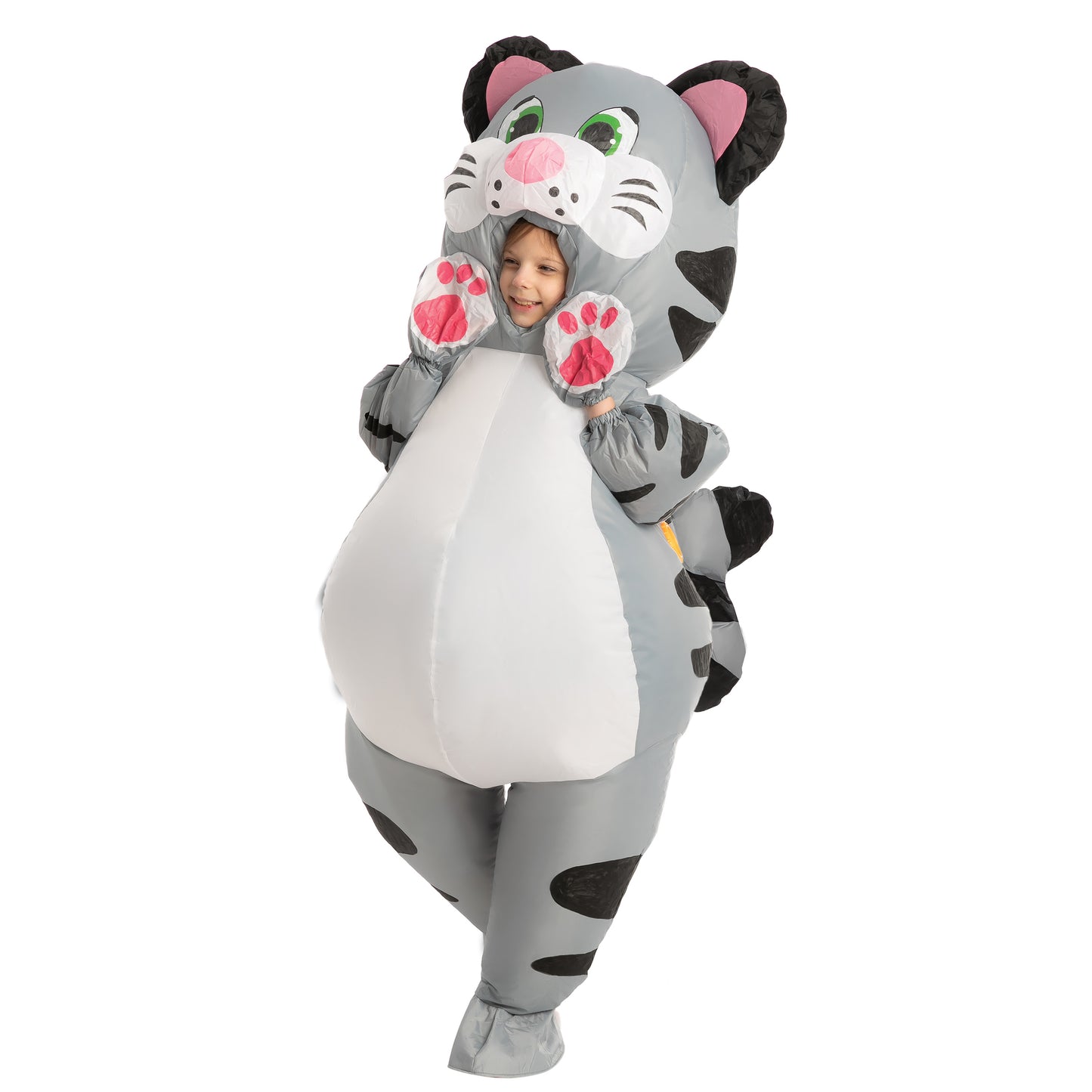 Syncfun Inflatable Costume for Kids, Kitty Cat Full Body Blow Up Costume for Halloween Party Dress Up