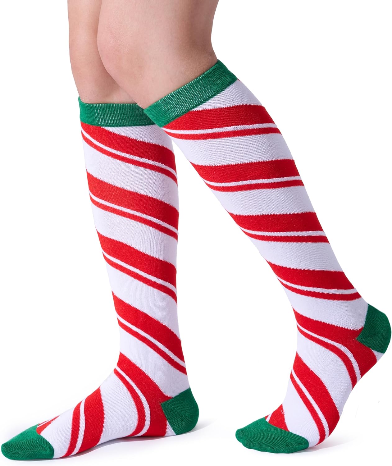 Joyfy 2 Pairs Christmas Socks for Women,Funny Crazy Holiday Christmas Socks for Adults,Christmas Gifts for Women