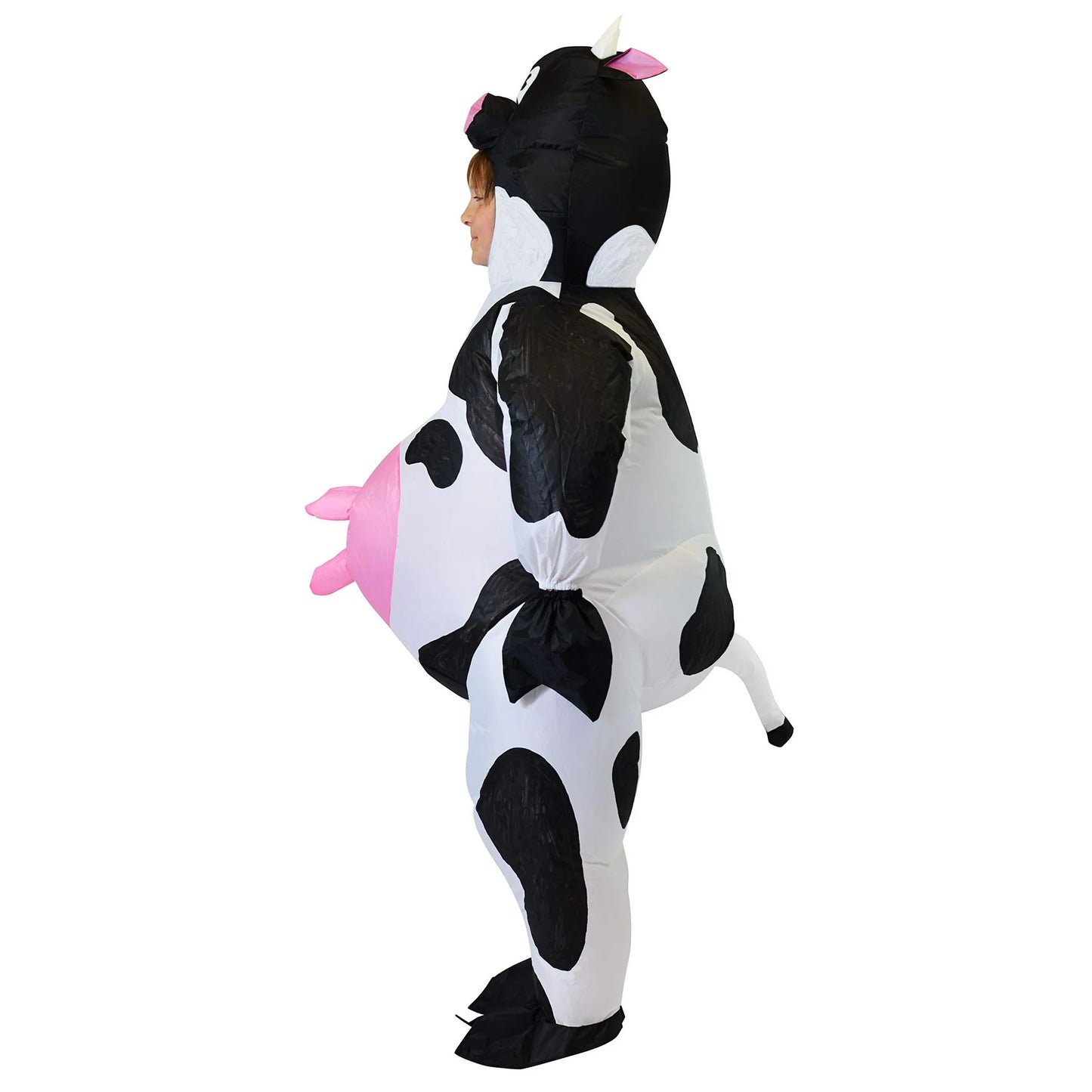 Syncfun Inflatable Costume Cow Air Blow-up Halloween Costume For Child (7-10 Yrs)