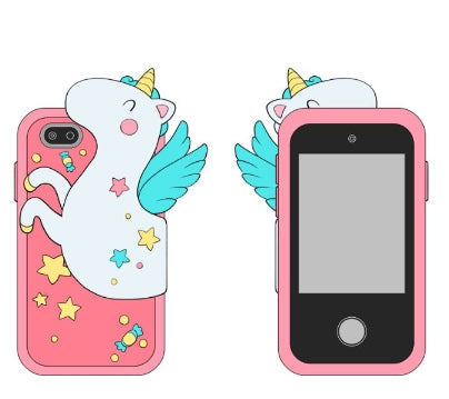 Pink Unicorn Kids Smart phone
