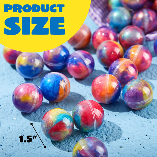 36 Pcs Galaxy Slime Ball Party Favors, Stretchy, Non-Sticky and Safe for Girls and Boys, Classroom Reward, Easter Basket Stuffers, Birthday Party Supplies