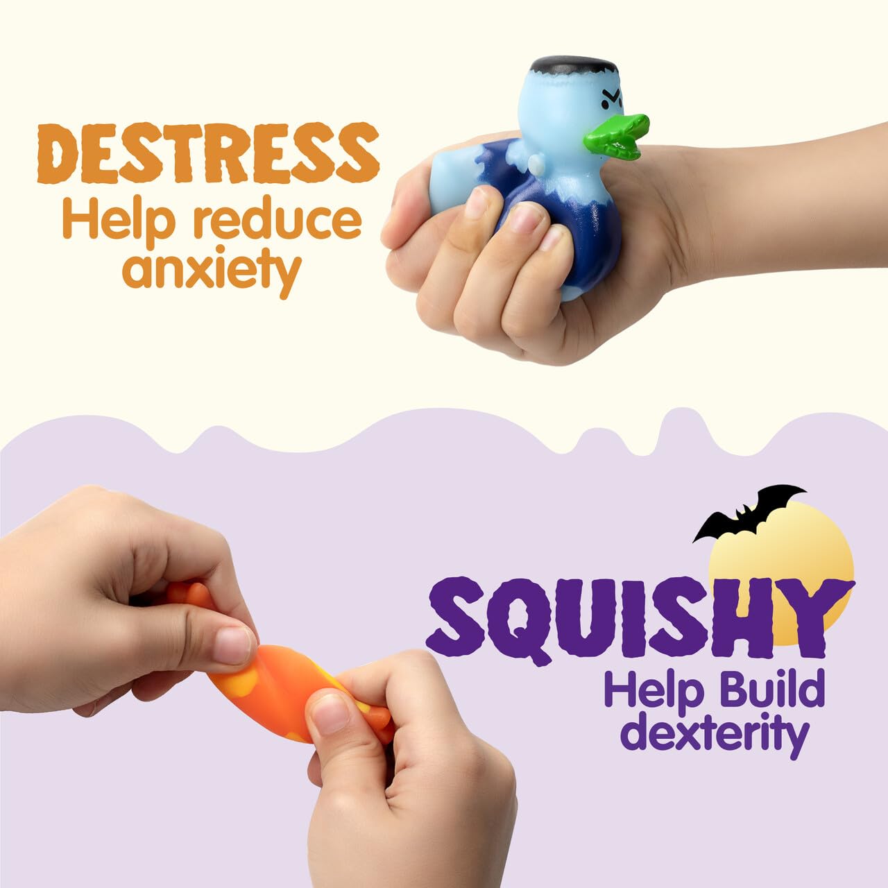 Joyfy 31 Pcs Halloween Advent Calendar 2025,Halloween Rubber Duck Advent Calendar,Halloween Countdown Calendar with Surprise Toys,Scary Halloween Doll Collectible Figures Gift