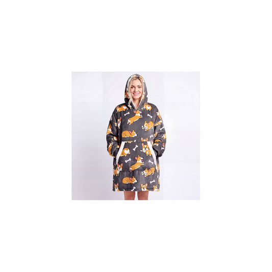 Throw Glow in the Dark Flannel Blanket – Black Gaming