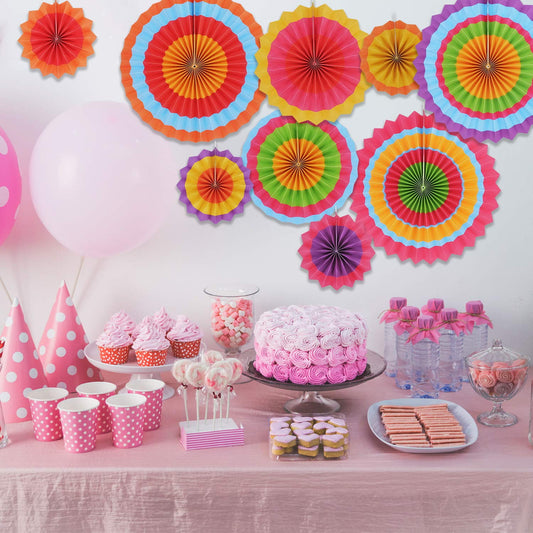 6 Cinco De Mayo Carnival Honeycomb Table Centerpiece 8.5-inch Party Decoration for Entertainment Carnival Taco Party Supplies