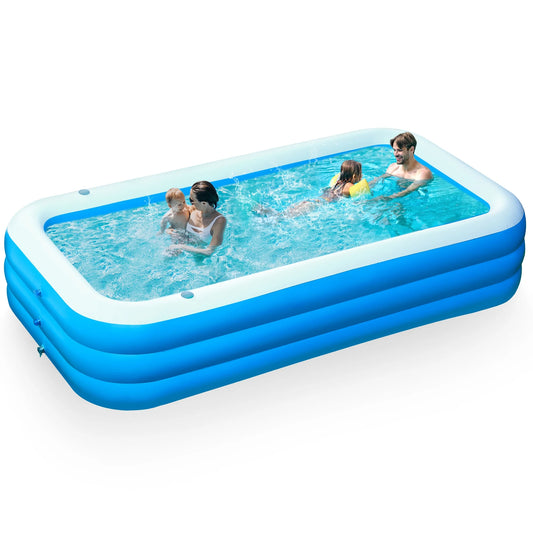 Syncfun Full Size Family Pool (Blue)