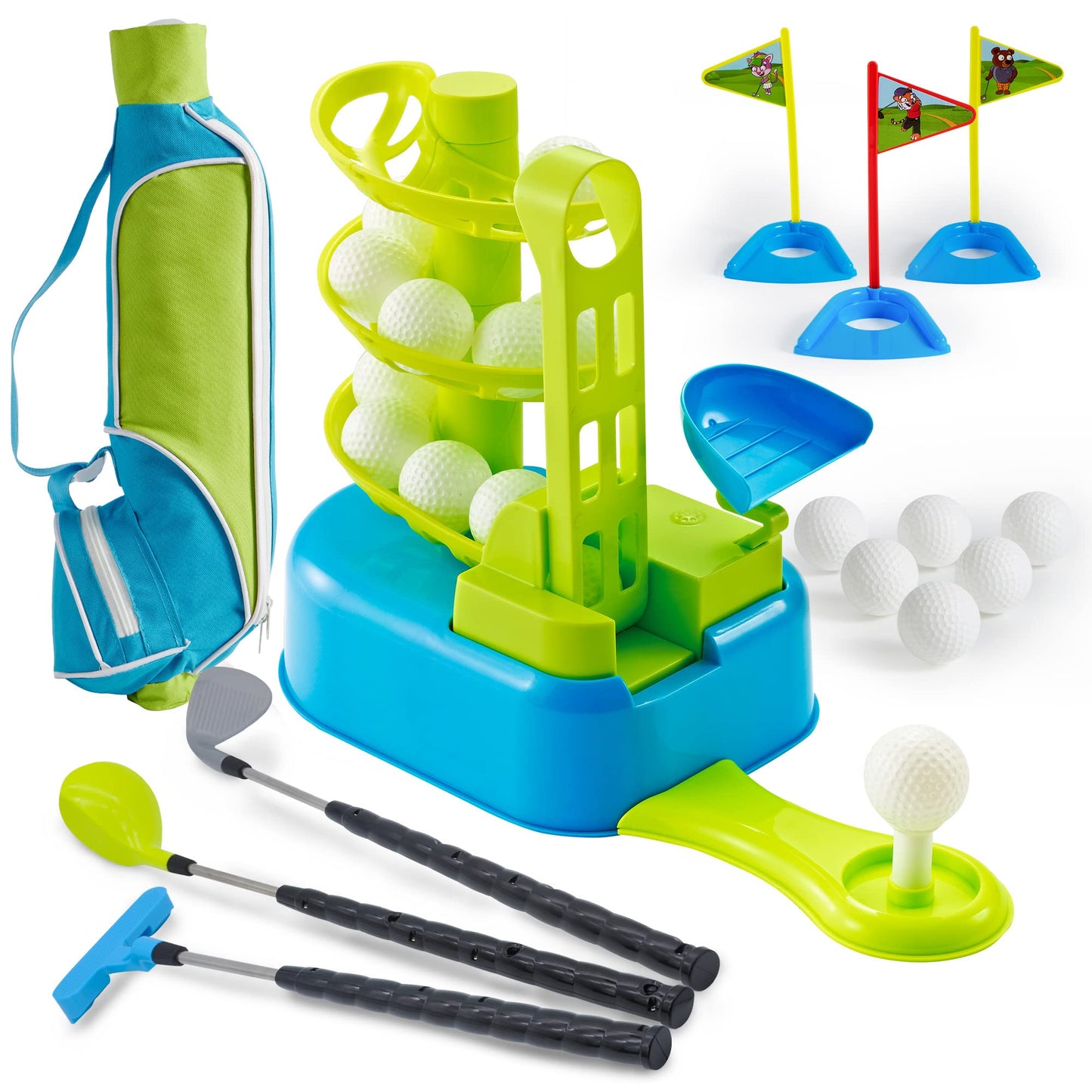 JOYIN Kids Golf Toy Set, Putterball Golf Game Set Age 5-8