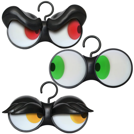 Joiedomi Halloween Flashing Peeping Eyes Lights (3 Pack); with Creepy Sound, Halloween Light Decorations, Outdoor Indoor Lawn Decor