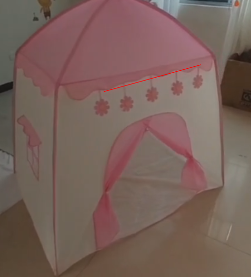 Kids Pink Themed Tent