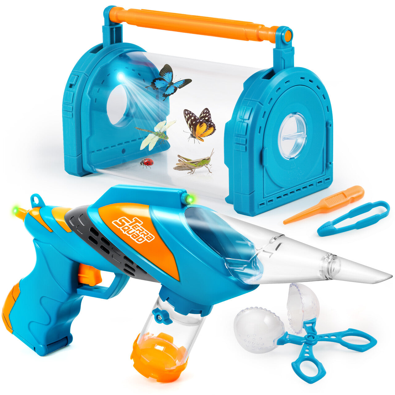 SYNCFUN Vacuum Bug Catcher, Bug Catcher Kit for Kids for Backyard Exploration, Includes Insect Casing with Magnification, Outdoor Gifts for Boys/Girls