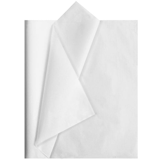 Joyfy 120 Sheets White Tissue Paper 20” x 20” Wrapping Accessory for Gift Wrap Christmas, Packing, DIY Arts & Crafts, Party Supplies and Wine Bottles