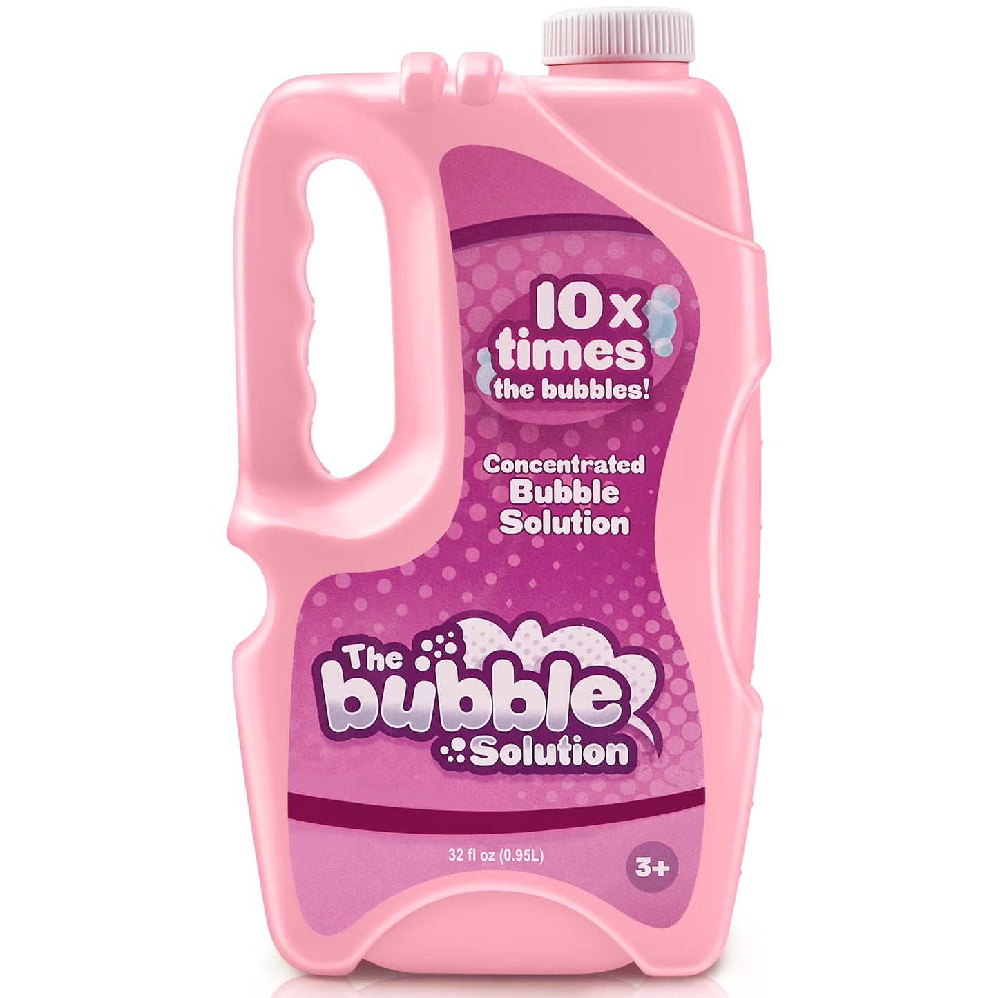 SYNCFUN Bubble Solution Refill 32 oz ¨C Concentrated Makes 2.5 Gallons, for Bubble Machine & Wands, Easter Outdoor Toys for Kids