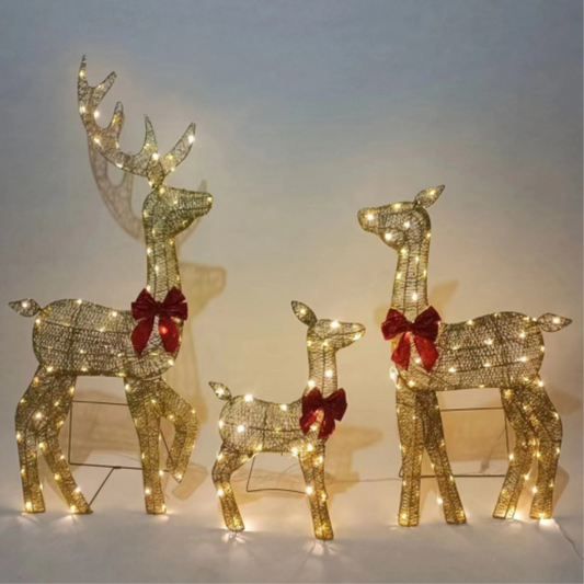 SYNCFUN Christmas Pull Bows Present Wrap Ribbon