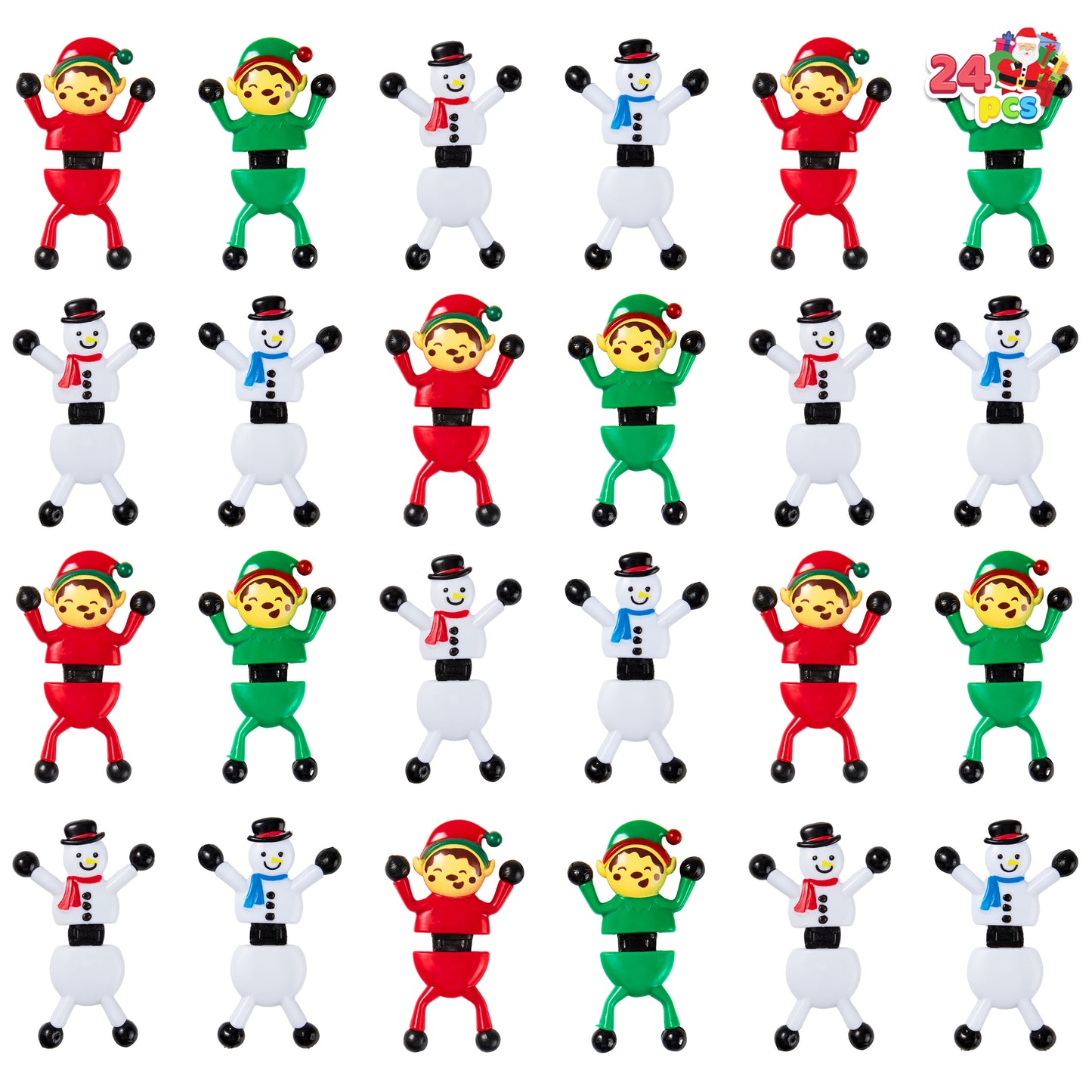 Joyfy Kids Christmas Party Favors,Climbing Man Stretchy Toys