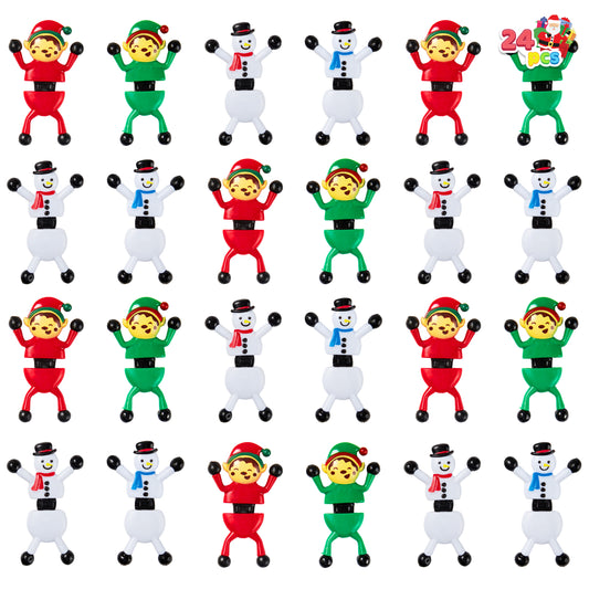 Joyfy Kids Christmas Party Favors,Climbing Man Stretchy Toys