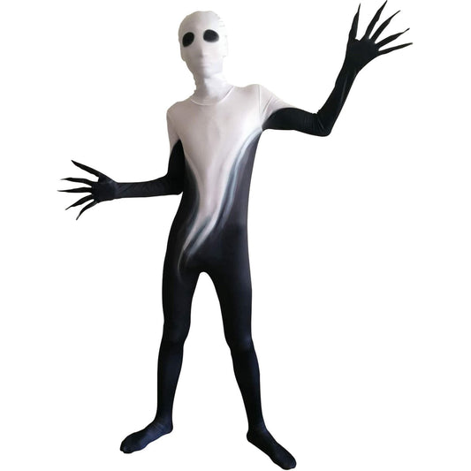 Joyfy Scary Shadow Demon Costume for Kids, Monster Ghost Costume Set for Halloween Fancy Dress up Party Age up to 14 Years