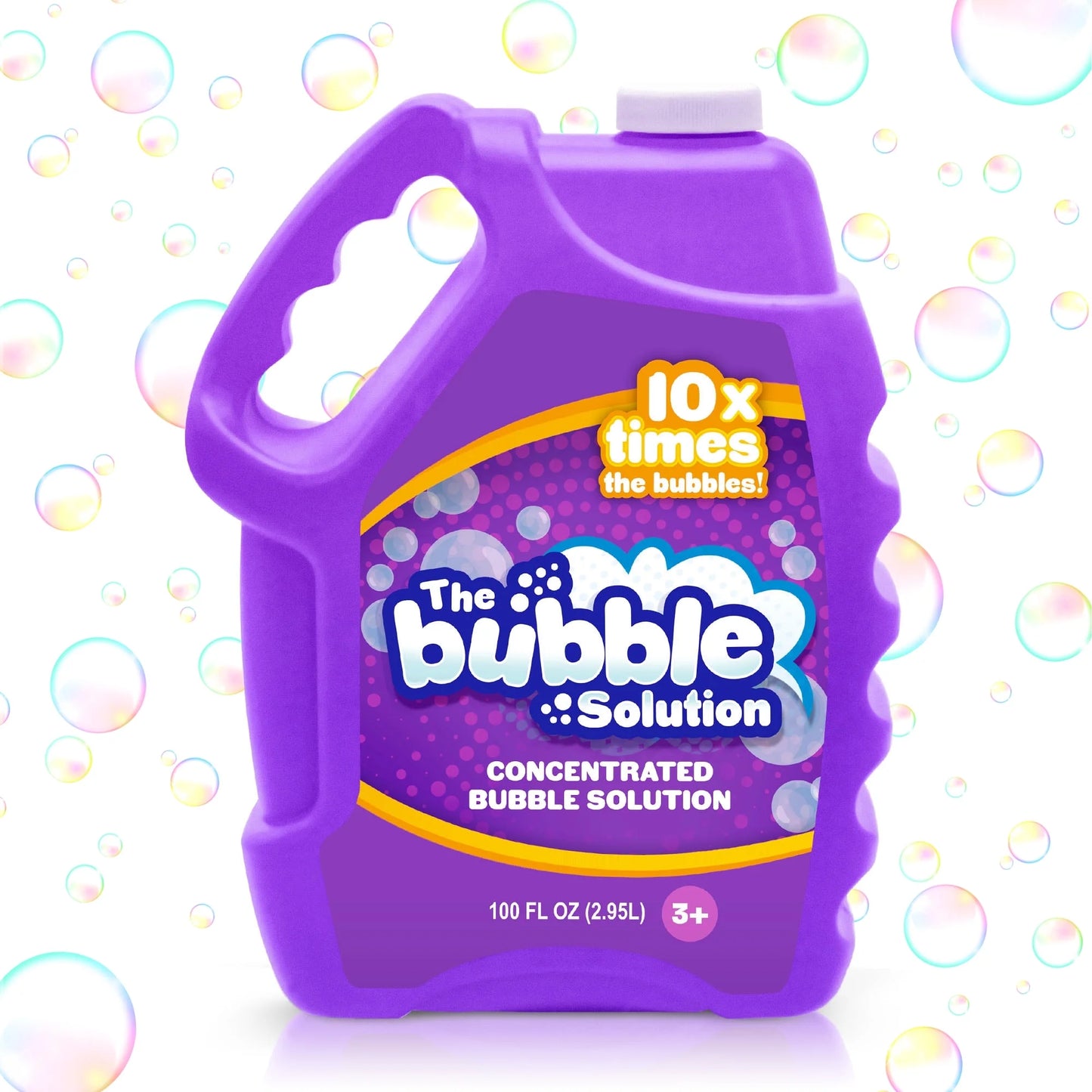 Syncfun 100 Oz Concentrated Bubble Solution, Up to 8 Gallon bubbles for Bubble Machine,Bulk Summer Party Favors for Kids