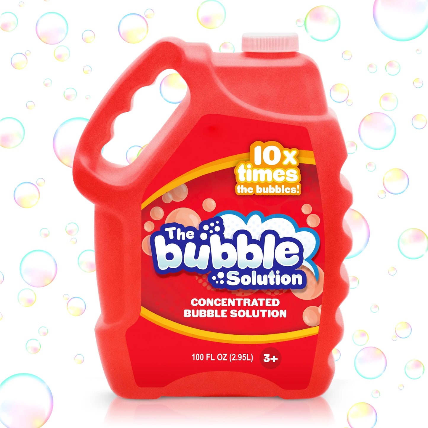 Syncfun 100 Oz Concentrated Bubble Solution, up to 8 Gallon for Bubble Machine ,Bulk Bubbles Outdoors for Summer Party Favor
