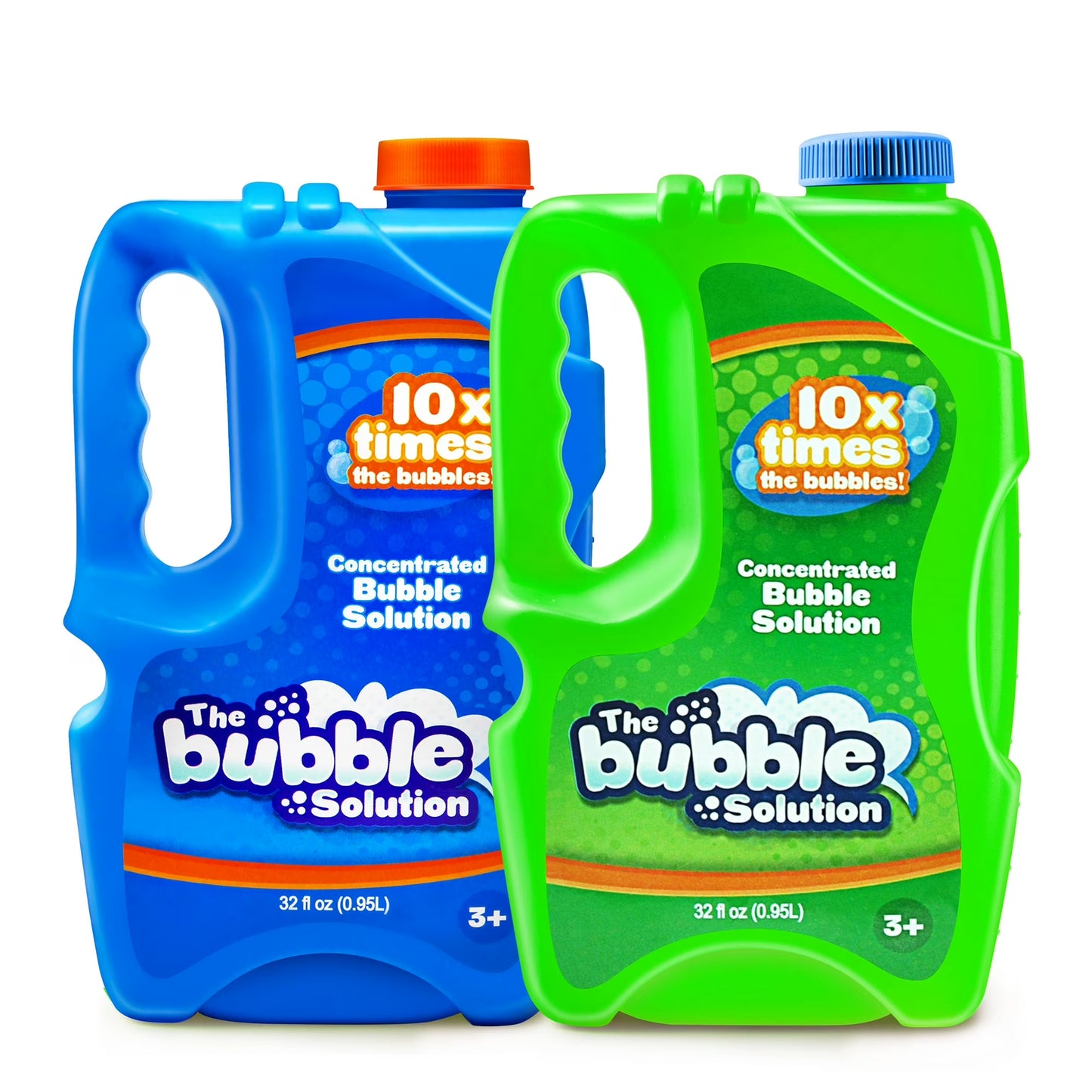 Syncfun 2 Bottles Bubble Solution Refill, 64 oz Bubble Up to 5 Gallon for Kids, Bubble Blower, Bubble Machine for Kids