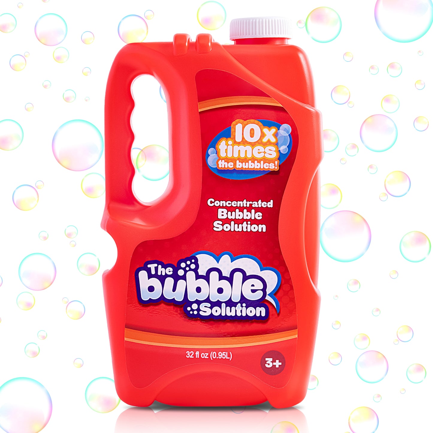 32 oz Bubbles for Kids,Concentrated Bubble Solution Refills (up to 2.5 Gallon) for Bubble Machines,Giant Wands and Blowers