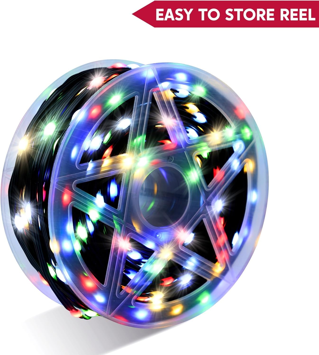 Syncfun 600 Led Christmas Lights,198 FT Christmas Lights with Remote Outdoor Decorations,Christmas Tree Lights with 8 Modes Timer for Holiday Xmas Party