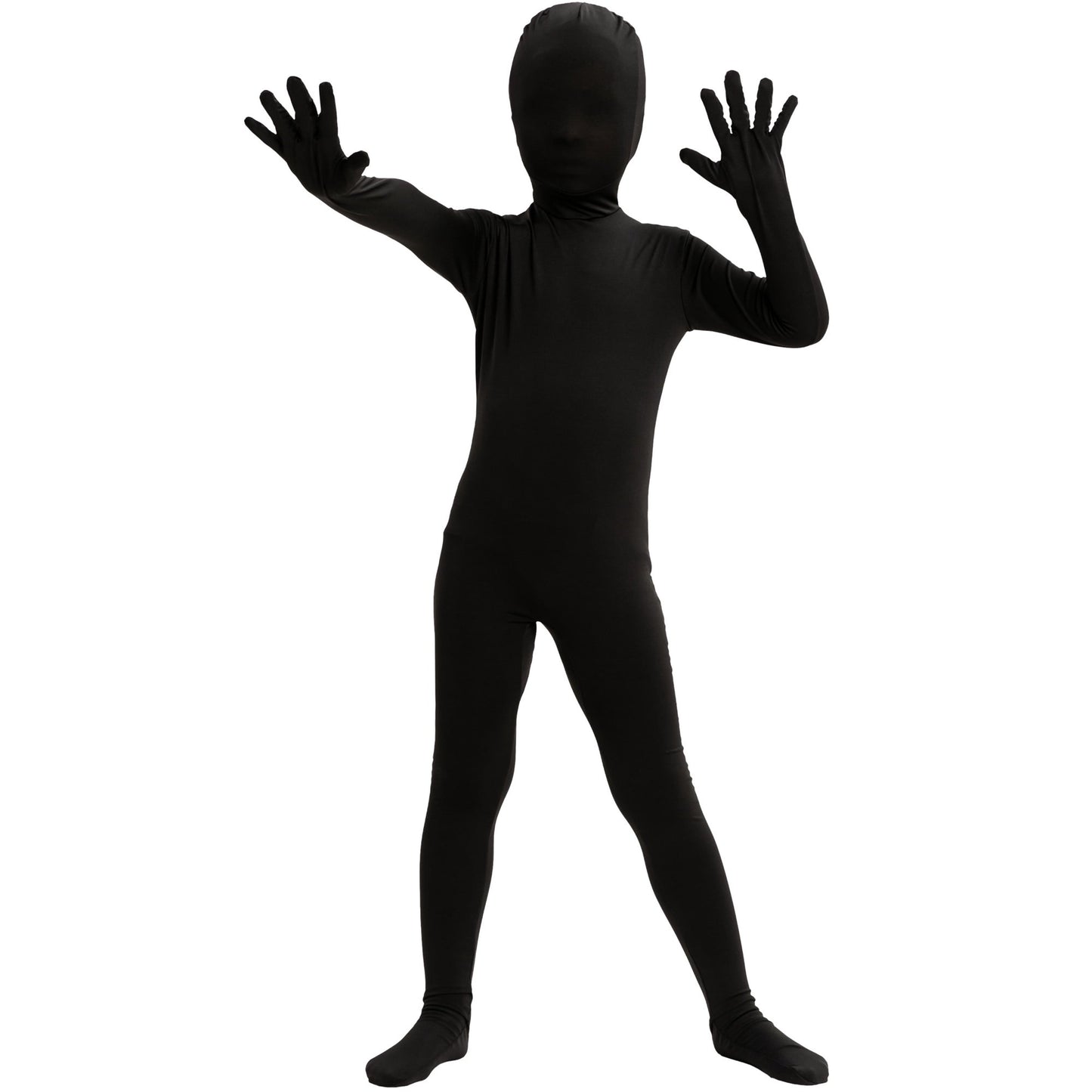 Joyfy Scary Shadow Demon Costume for Kids, Full Bodysuit Skin Costume for Toddlers Scary Halloween Costume Party Fancy Dress Up Age up to 12 Years