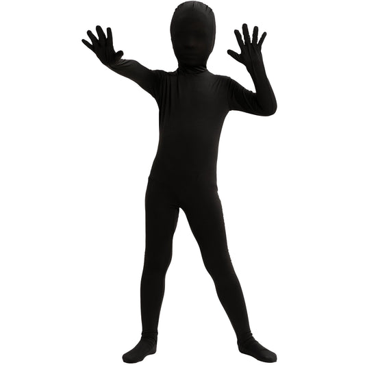 Joyfy Scary Shadow Demon Costume for Kids, Full Bodysuit Skin Costume for Toddlers Scary Halloween Costume Party Fancy Dress Up Age up to 12 Years
