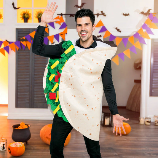 Syncfun Taco Costume Set for Adults Halloween Dress Up Party Cosplay