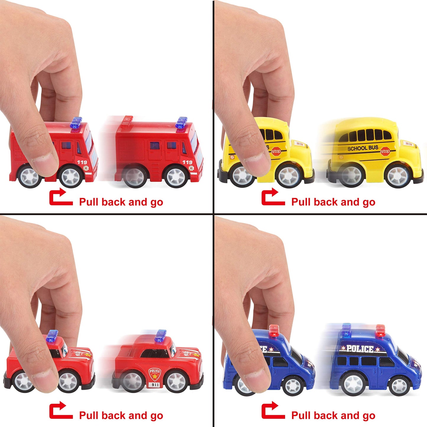 48 Pcs Easter Eggs with Toys Set (24 Easter Eggs and 24 Mini Pull Back Cars),Easter Eggs with Toys Fillers for Toddlers,Easter Egg Hunt Easter Basket Stuffers for Kids