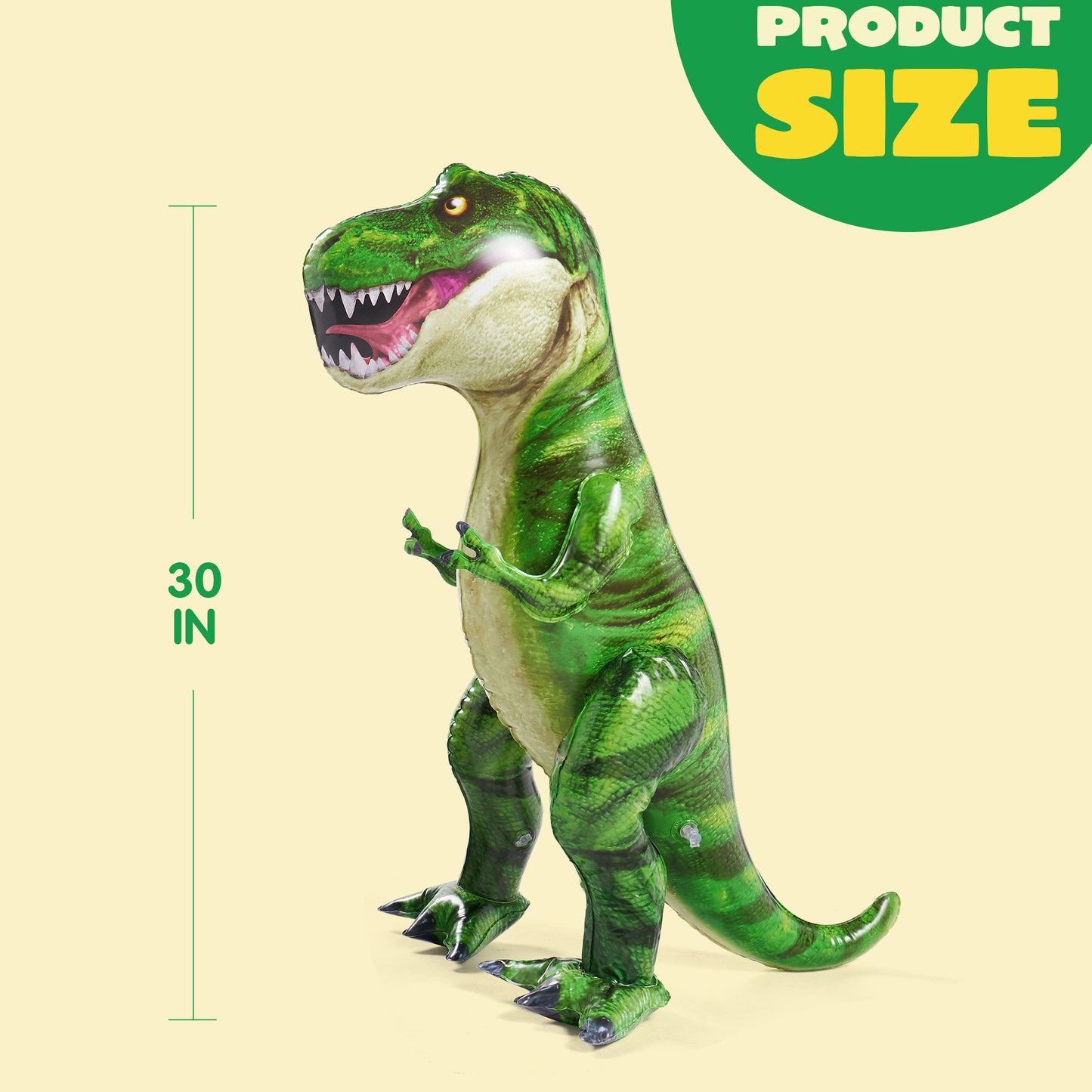 Syncfun 30" T-Rex Inflatable Dinosaur Toy for Boys Pool Party Decoration Birthday Gifts for Kids & Adults(2.5 FT)