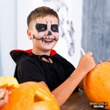 Joyfy 1 oz Halloween Black Face Paint Stick,Halloween Body Paint Stick SFX Makeup for Cosplay for Adult Kids