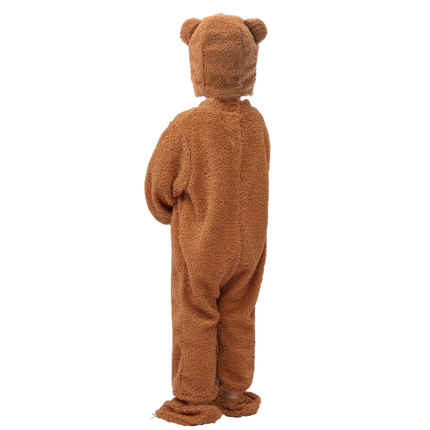 Syncfun Bear Halloween Costume for Baby and Toddler, Bear Jumpsuit Costume with Bear Hood and Booties for Halloween Costume Party Dress Up (0-4 Year)