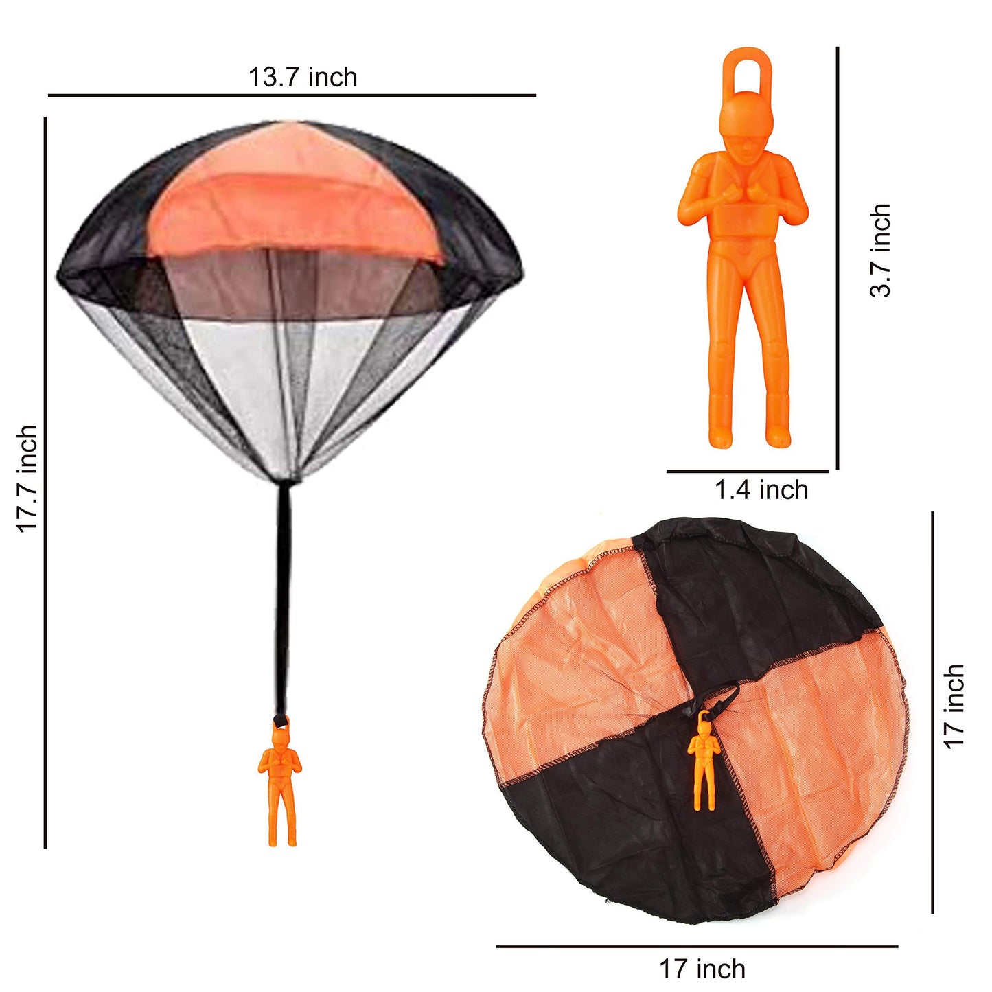 28 Pack Valentine's Day Parachute Toy with Cards,Army Soldiers Guys Toy, No Battery Throwing Hand Toy for Kids Party Favor, Valentine’s Greeting Cards
